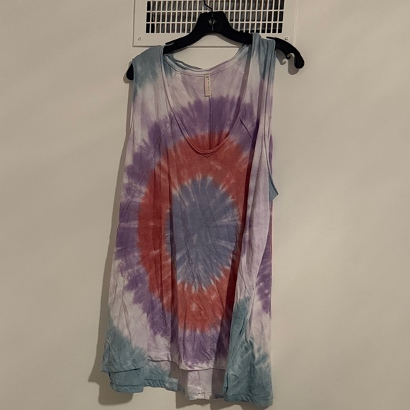 FP Movement by Free People Multicolor Tie-Dye Tank Top - Picture 1 of 6